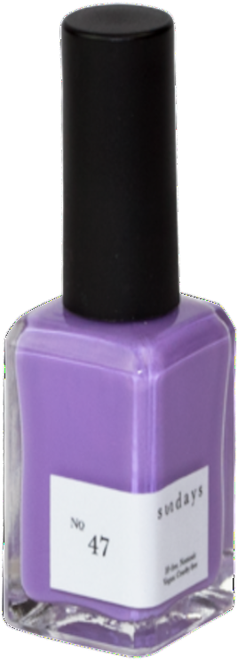Non-toxic & Vegan Nail Polish - Sundays Nail Polish 50 (800x864), Png Download