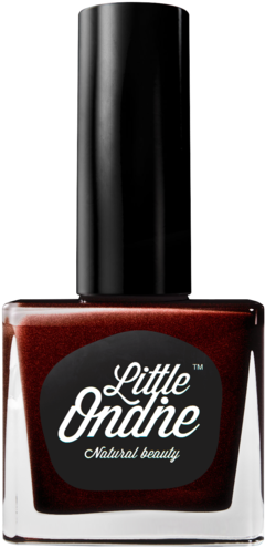 L003-front - Little Ondine Natural Nail Polish, Plum Gorgeous 10.5 (500x500), Png Download