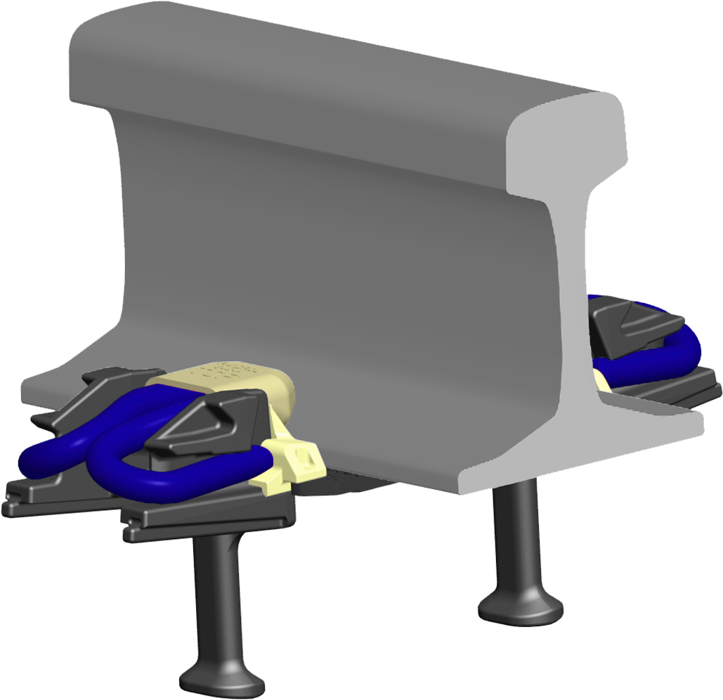 Fc - Pandrol Fastclip (1193x1033), Png Download