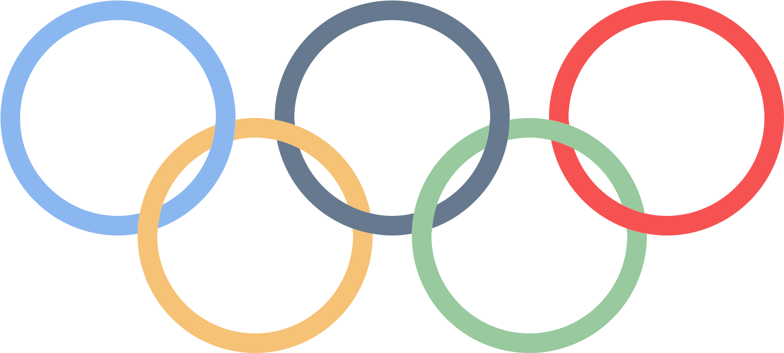 Olympic Rings Png - Tower Bridge (1600x1600), Png Download