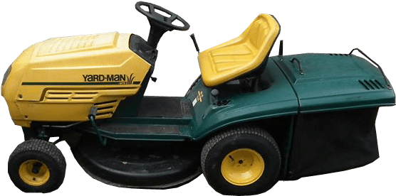 Ride On Lawnmower - Lawn Mower Transparent Background (569x299), Png Download