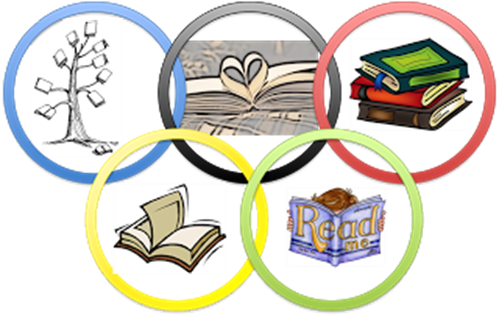 Olympic Rings - Lea Elliot Inc. Keep Calm I'm A Teacher-books- High (499x316), Png Download
