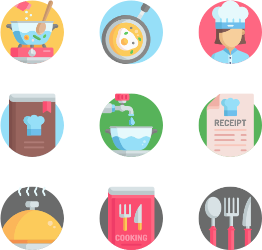 Cooking 50 Icons - Cooking Png (600x564), Png Download