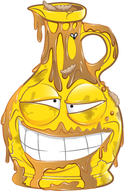 Crusty Cooking Oil - Drawings Of Grossery Gang Series 2 (412x406), Png Download