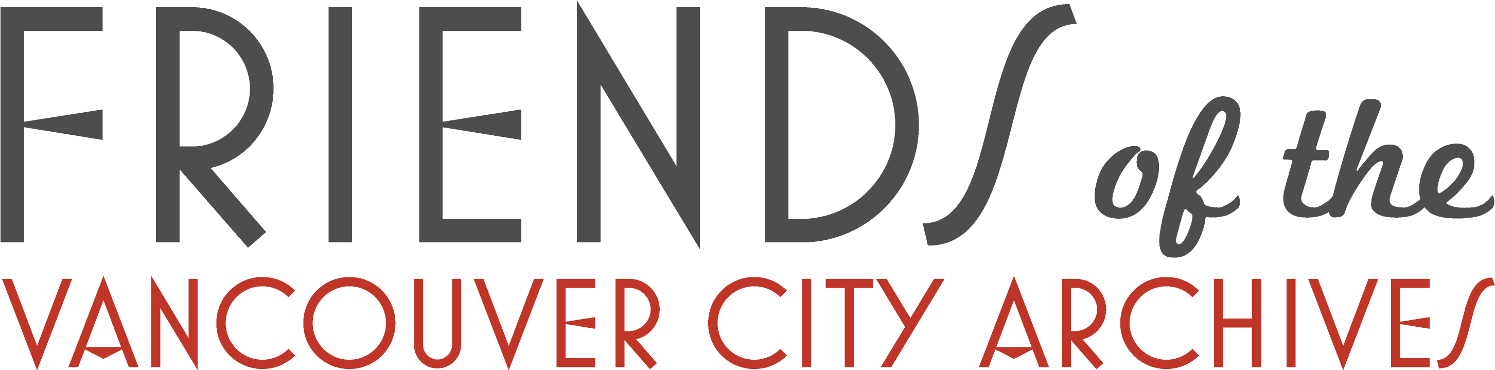 Friends Of The Vancouver City Archives Shop - City Of Vancouver Archives (3334x1004), Png Download