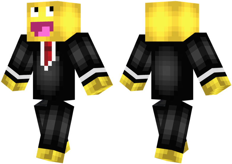 Lolface - Skin Minecraft Pe Slenderman (804x576), Png Download