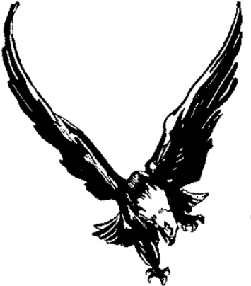 Flying Eagle Logo - Golden Eagle (450x445), Png Download