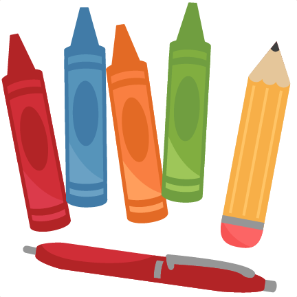 School Supplies Background Png - School Supplies Cut Out (432x432), Png Download