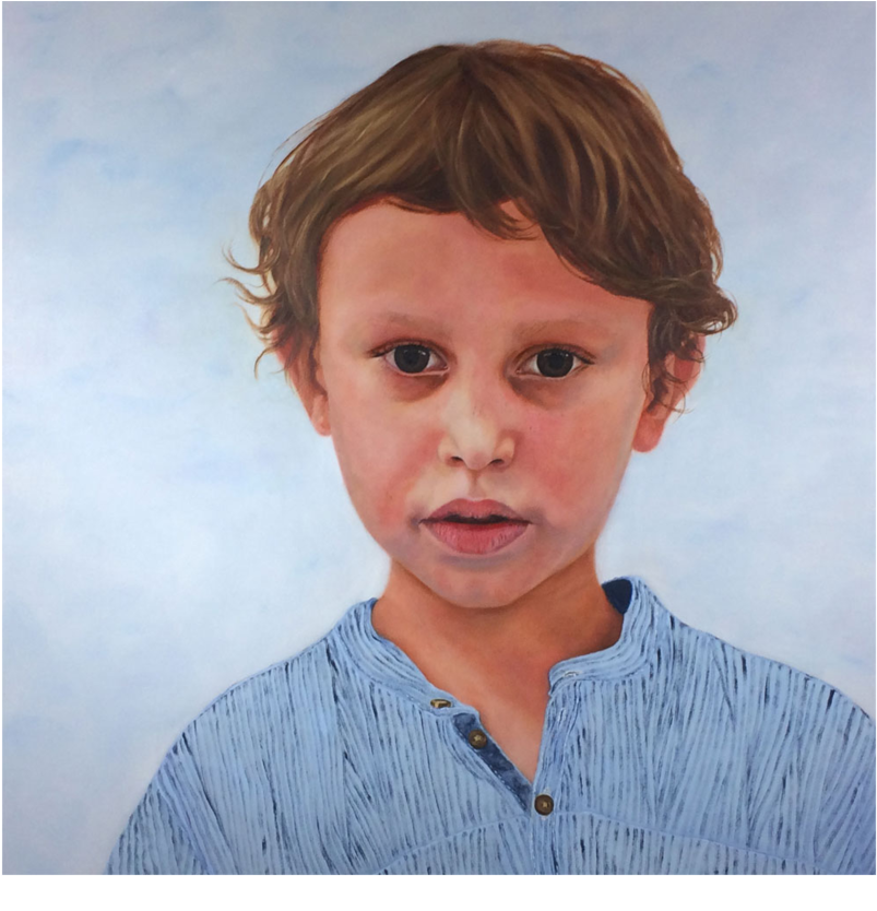 Felix Oil On Canvas - Boy (1000x840), Png Download