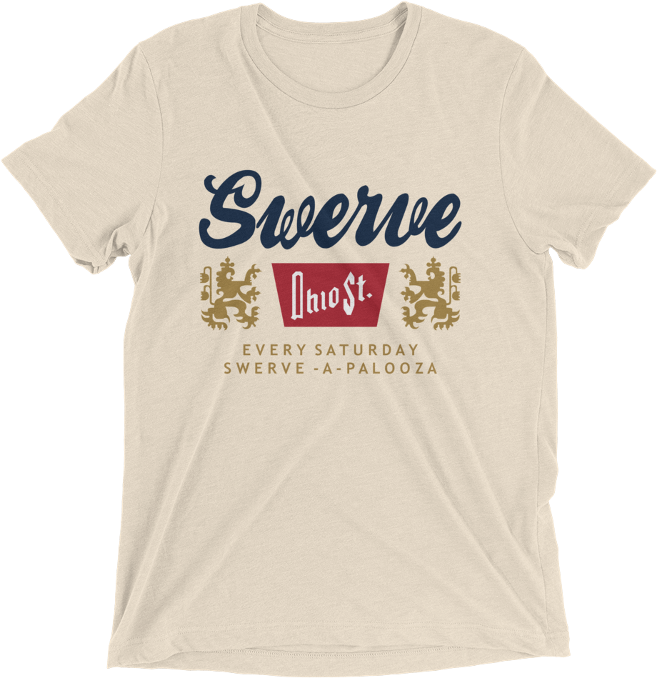 Coors Light "swerve" Tri-blend Tee - Mole Day Shirt Design (1000x1000), Png Download