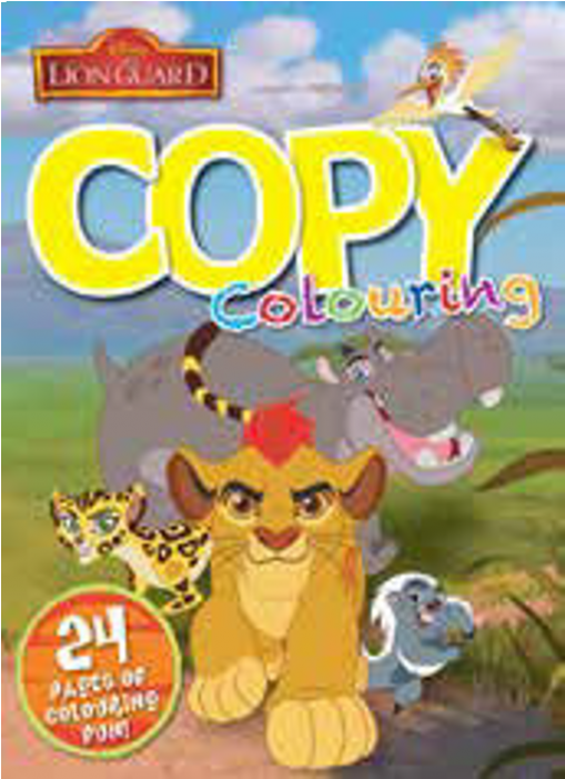 Lion Guard 24 Pg Copy Colour Book - Animal Figure (700x700), Png Download