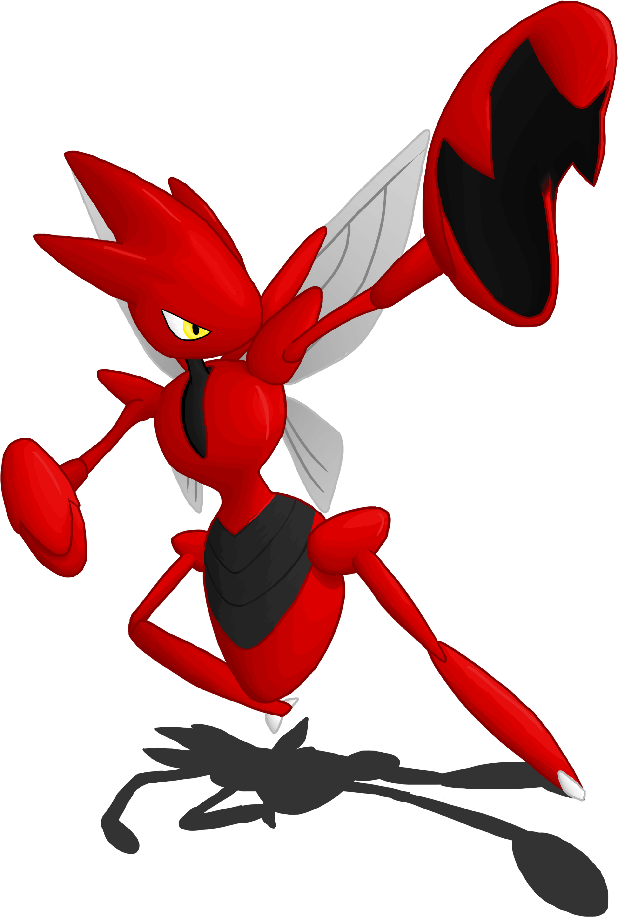 Scizor Dec - Illustration (4096x4096), Png Download