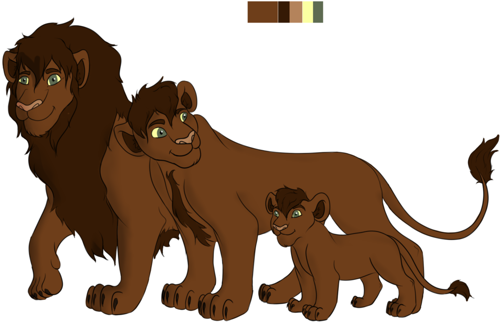 Khari - Lion King Brown Lion (1090x733), Png Download