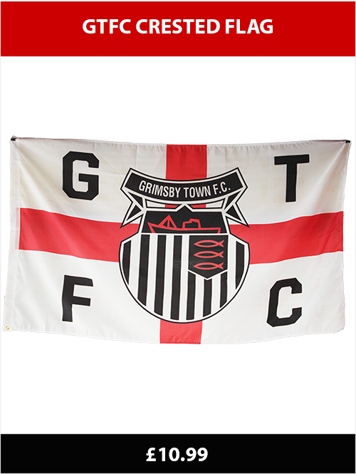 Grimsby Town England Flag - Grimsby Town Flag (500x665), Png Download