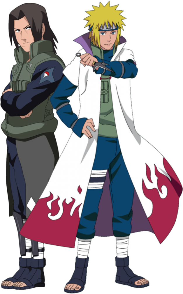 Fugaku And Minato By Dragonballkc-d66whn6 - Minato Fugaku (716x1024), Png Download