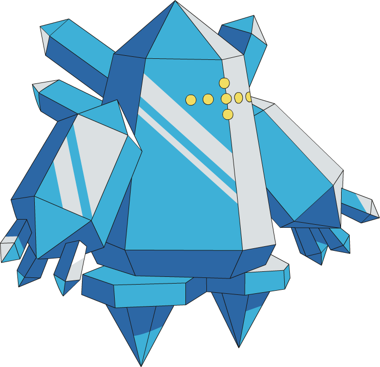 Pokemon Regice (742x717), Png Download