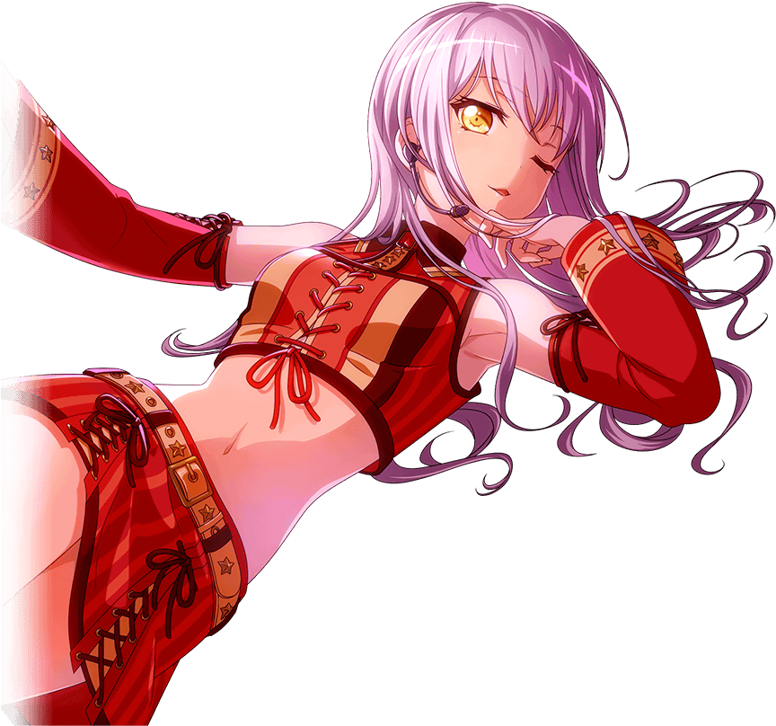 Pure Lisa' Lyrics Card Bandori - Lisa's Lyrics Bandori (1024x1024), Png Download