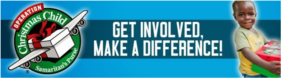 Operation Christmas Child Email (1000x340), Png Download