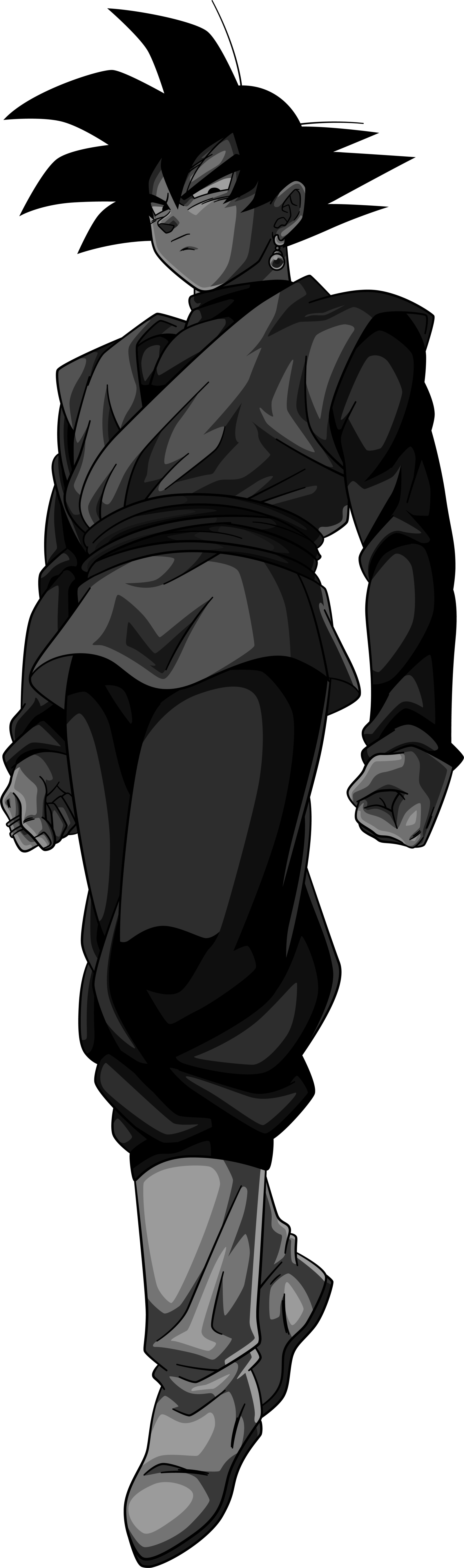 Http - //i - Imgur - Com/bsst8f0 - Goku Transparent (1600x5406), Png Download