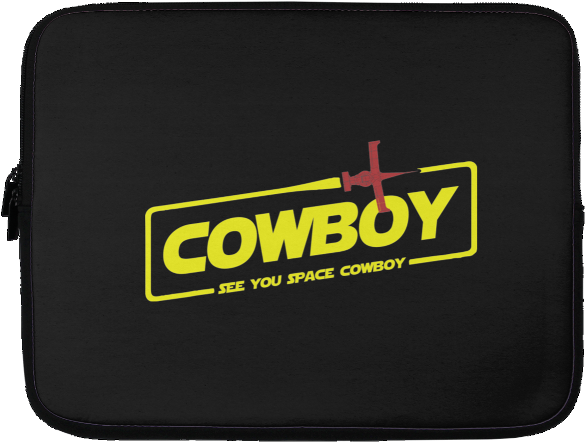 Cowboy A Space Cowboy Story Laptop Sleeve - Bag (1155x1155), Png Download