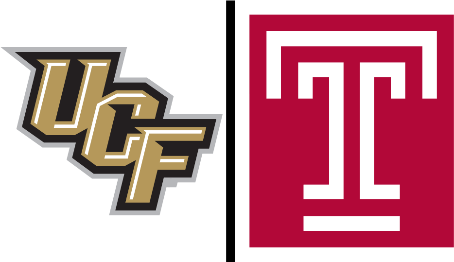 15 Ucf @ Temple - Ucf Football (970x538), Png Download