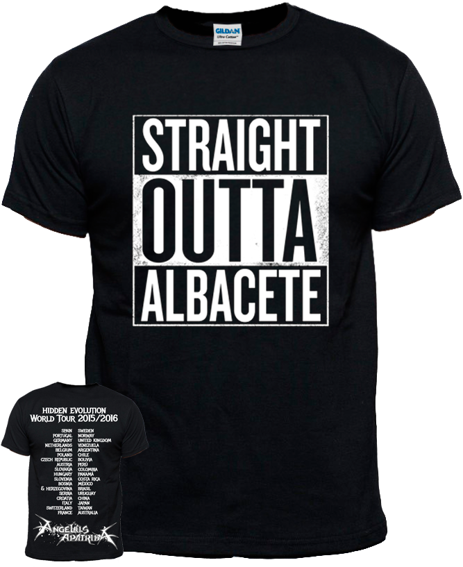 Image Of Straight Outta Albacete - Active Shirt (700x850), Png Download