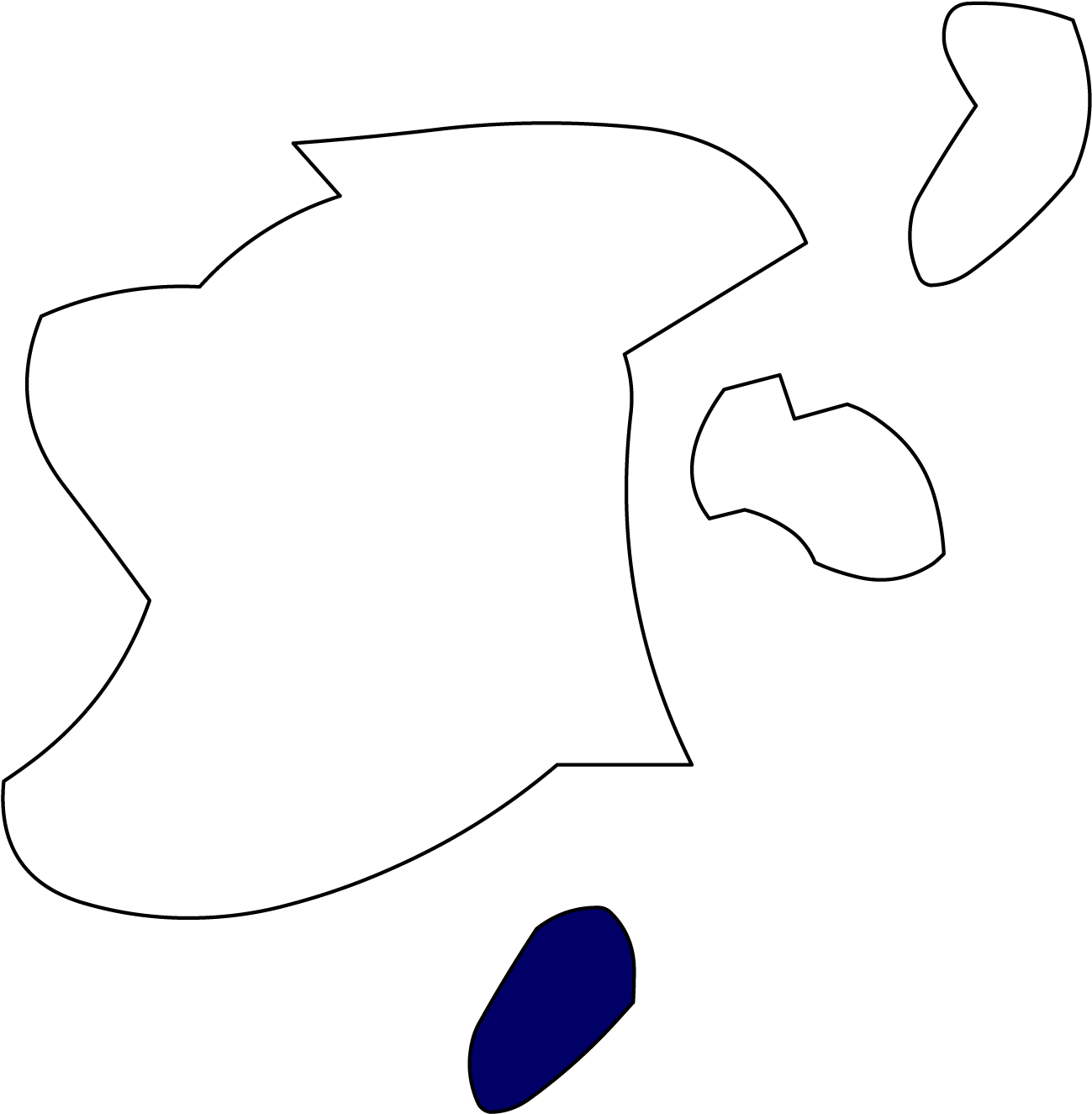 Horizonteventuramapa (1318x1333), Png Download