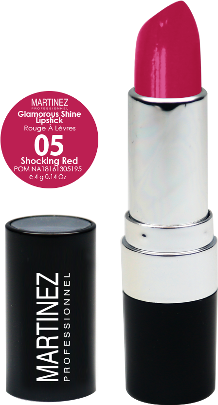 Martinez Artist Glam Dramatic Glow Lipstick Shocking - Eye Liner (1000x1000), Png Download