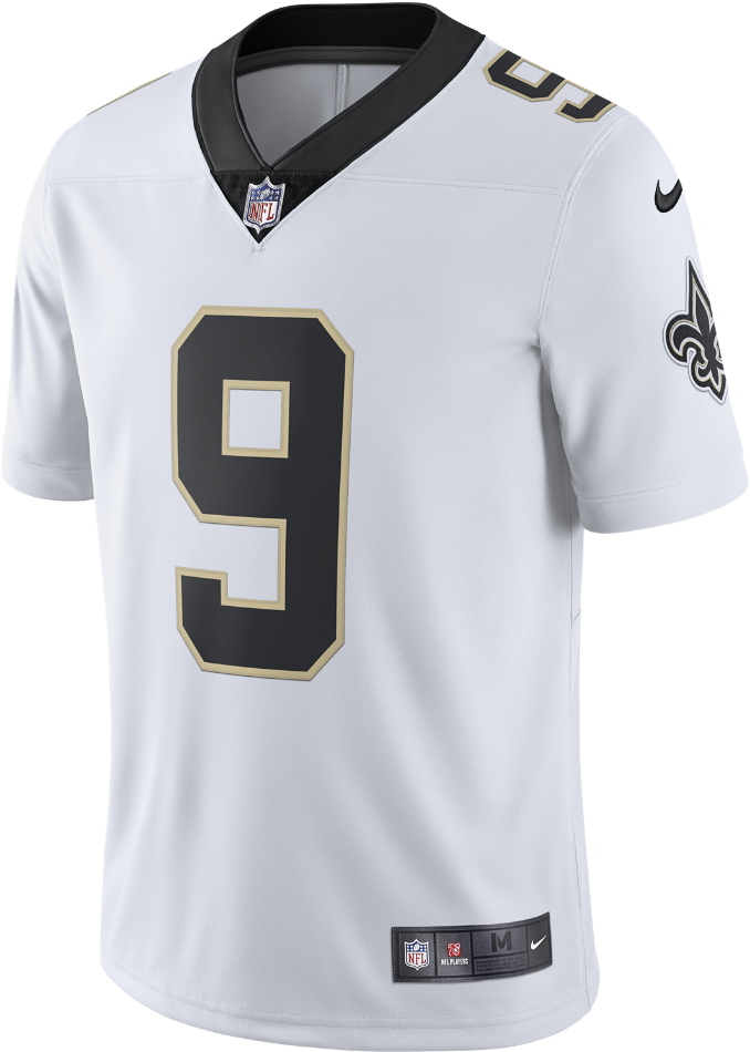 Nike Nfl New Orleans Saints Limited Vapor Untouchable - White Alvin Kamara Jersey (1000x1000), Png Download