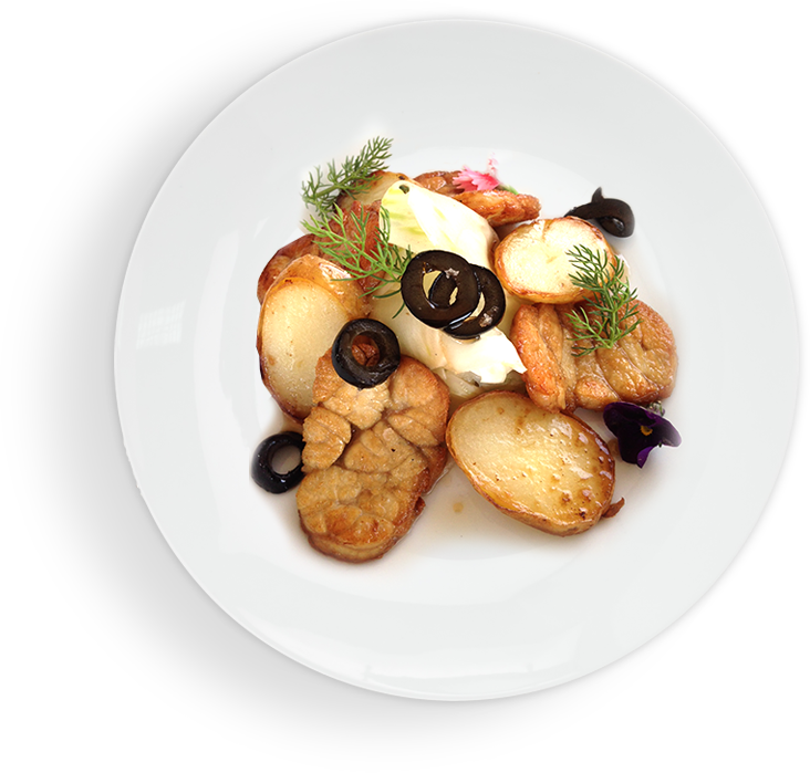 Plato - Home Fries (732x699), Png Download