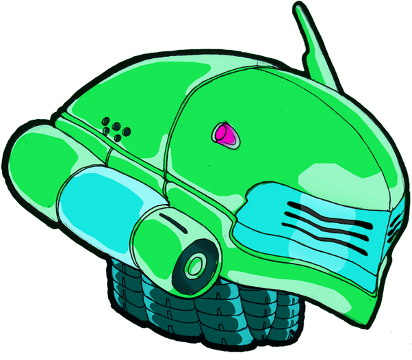 Great Jet Robot Head (618x618), Png Download