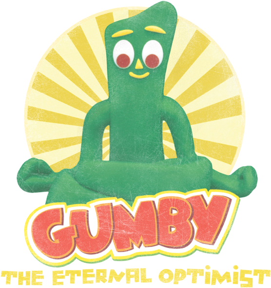Gumby Flexible (600x611), Png Download