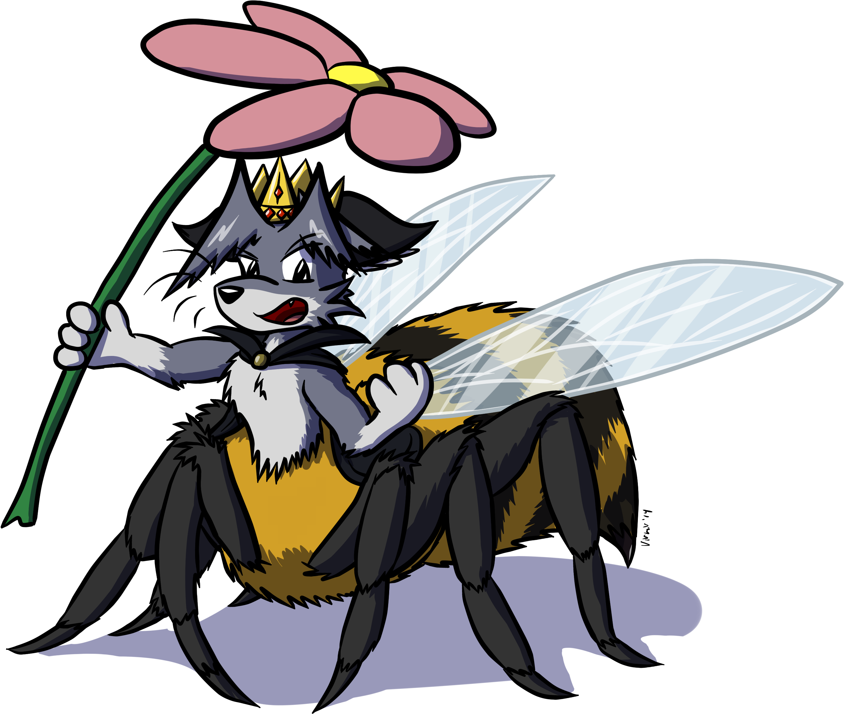 Wasp-taur - Cartoon (3186x2547), Png Download