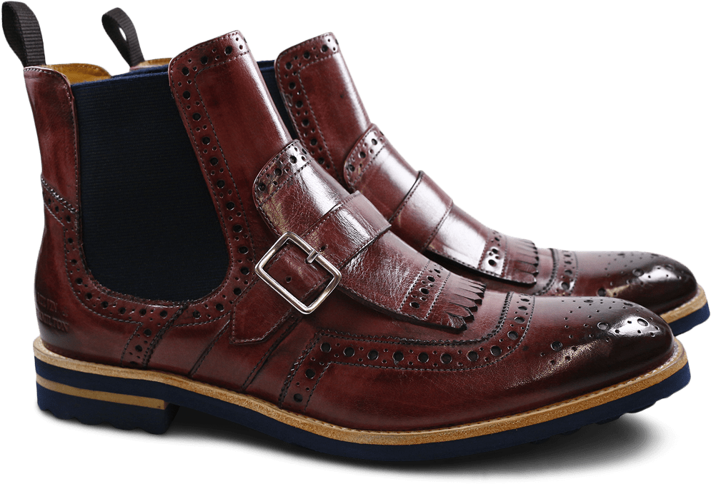 Ankle Boots Eddy 20 Burgundy Elastic Navy - Outdoor Shoe (1024x1024), Png Download