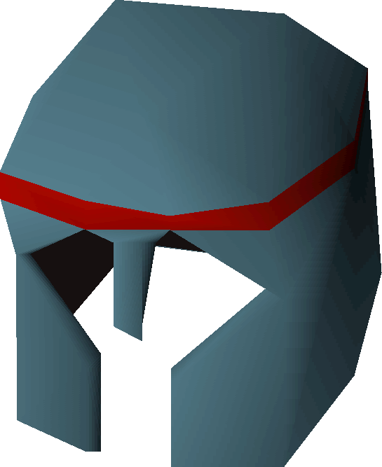 Osrs Rune Helm (545x667), Png Download