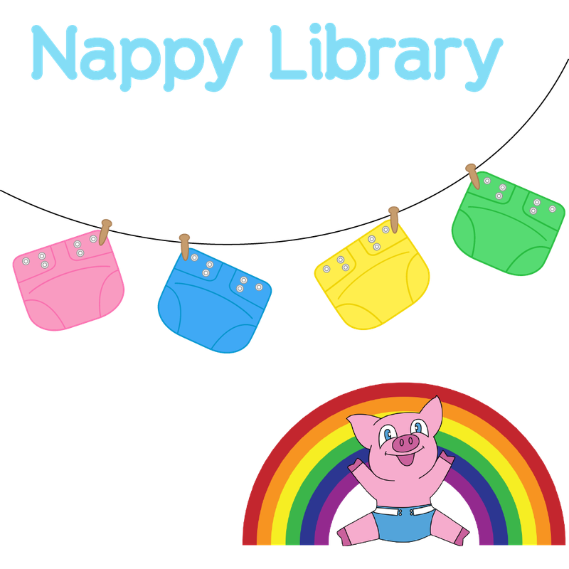 Newborn Nappy Hire - Dripping Rainbow Clipart (800x800), Png Download