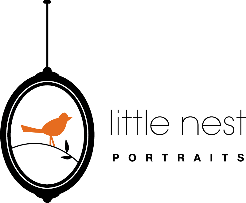 Little Nest Portraits - Little Nest Photo Logo (801x663), Png Download
