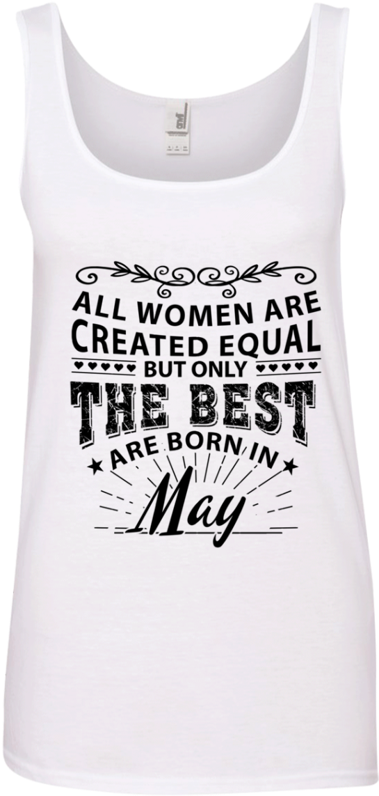 All Women Are Created Equal - Active Tank (1155x1155), Png Download