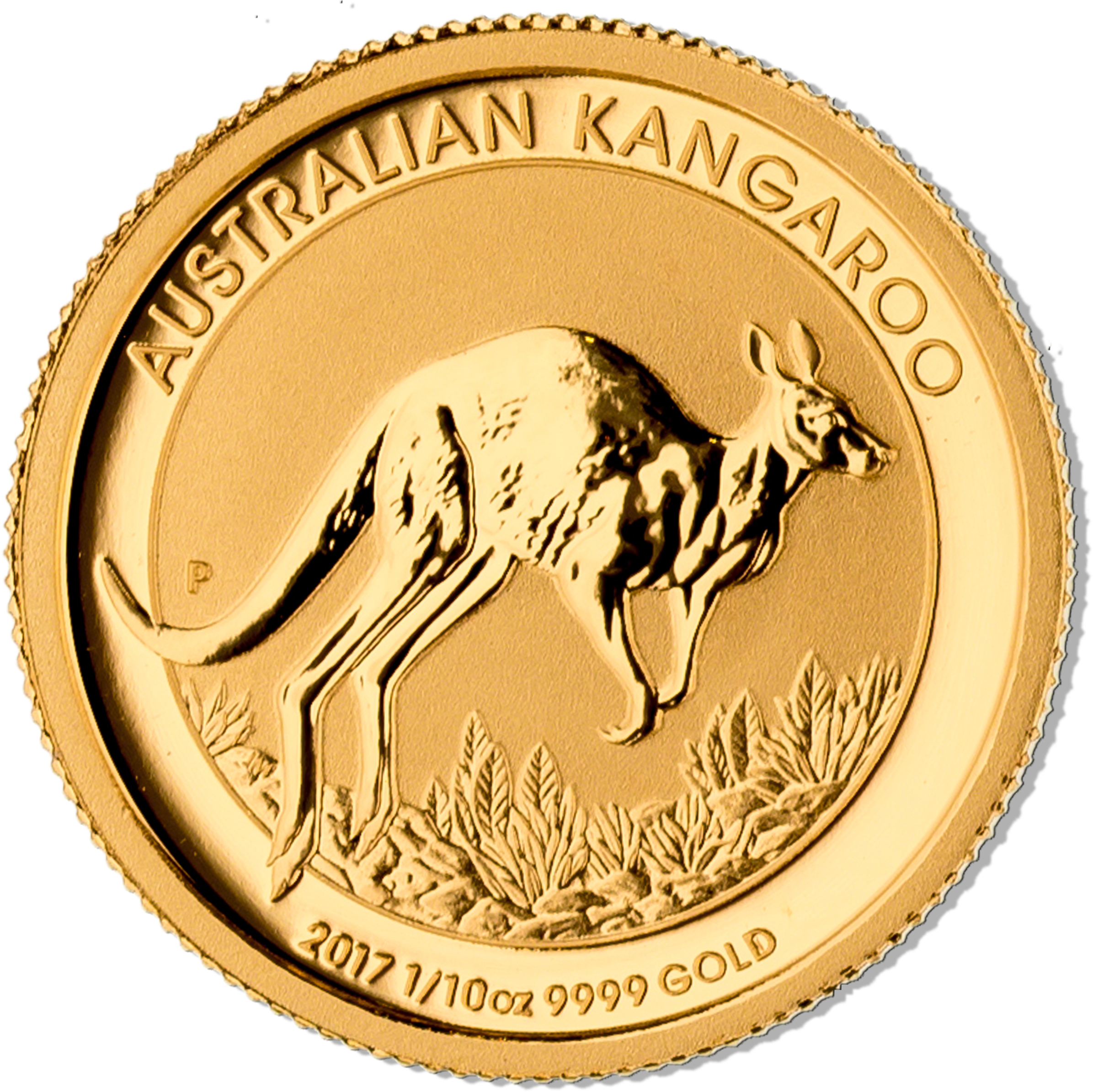 Australian Gold Kangaroo - Coin (2400x2400), Png Download