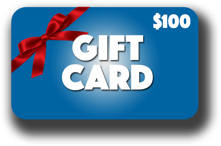$100 Gift Card - $100 Gift Card Png (744x494), Png Download