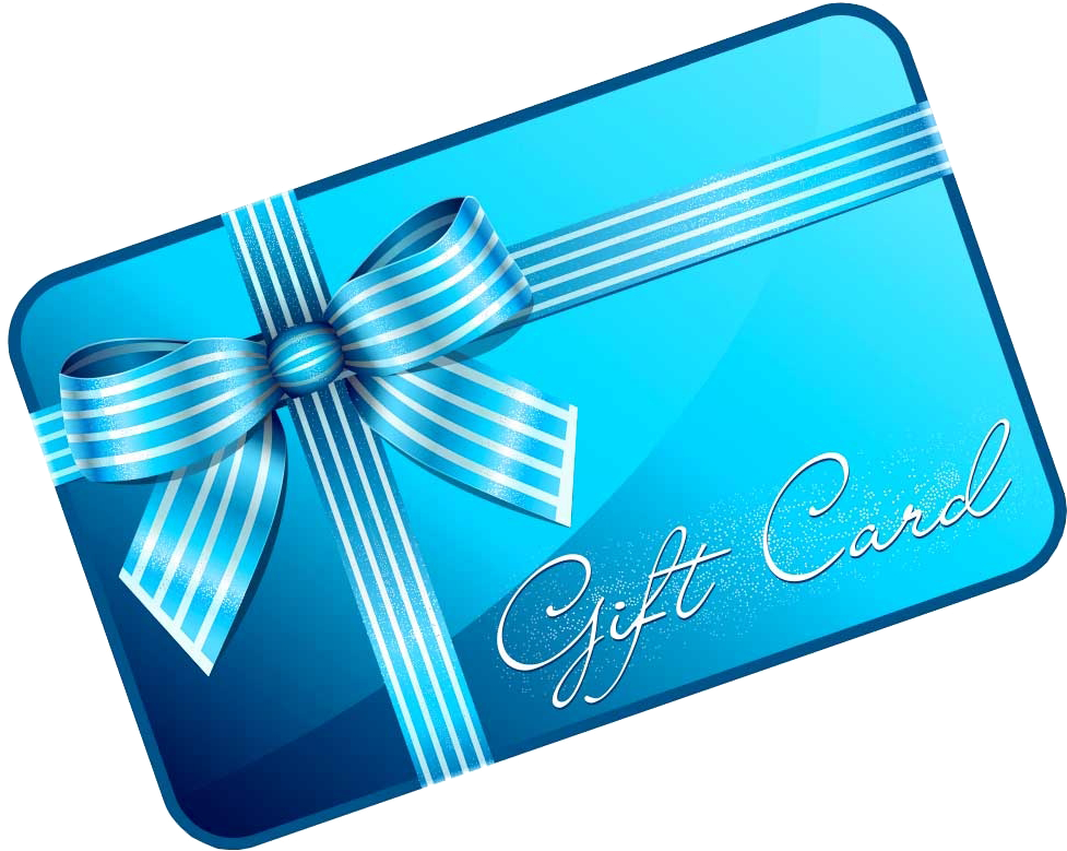 The Fine Print - Blue Gift Card Png (1014x820), Png Download