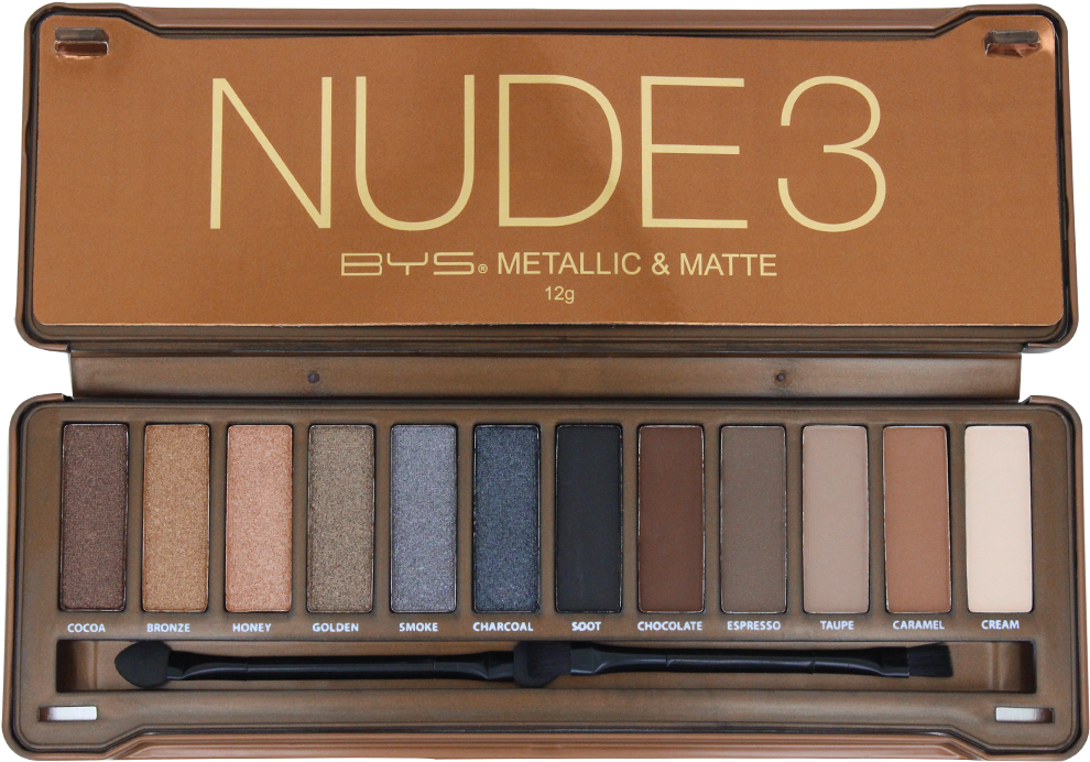 Paleta De Maquillaje Nude (1000x1000), Png Download