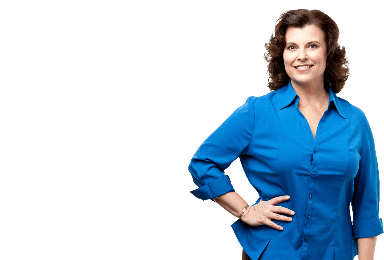 Middle Age Woman - Standing (1600x875), Png Download