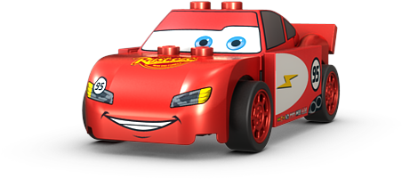 Vehicles Included - Cars Lego Lightning Mcqueen (936x395), Png Download
