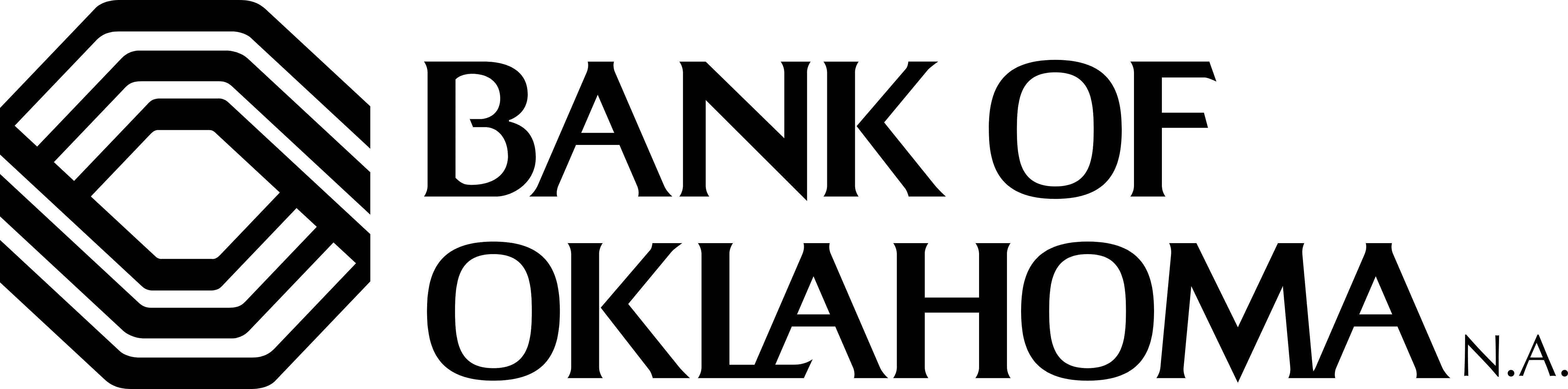 Bank Of Oklahoma - Bank Of Oklahoma Logo (5000x1240), Png Download