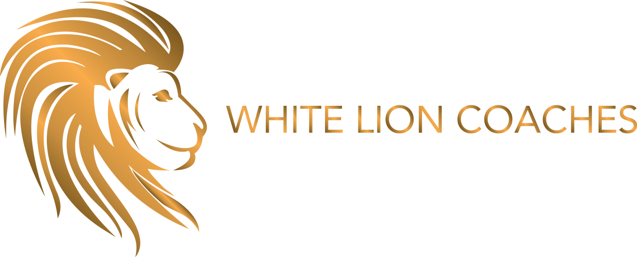 White Lion Coaches Logo - Illustration (1280x517), Png Download