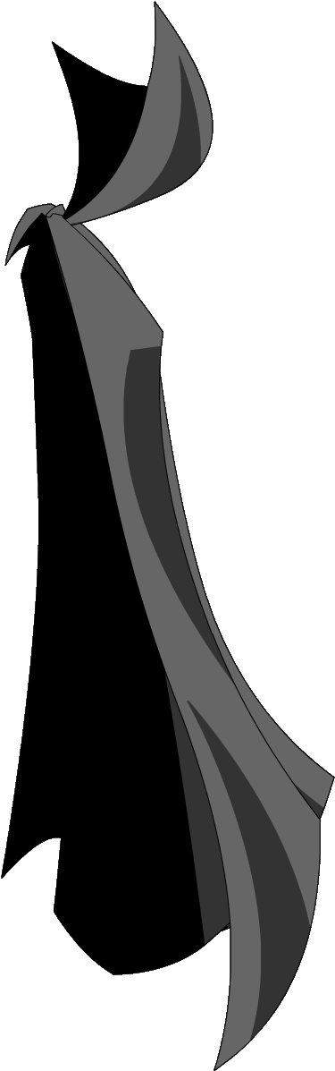 Vampire Cape - Vampire Cape Png (381x1202), Png Download