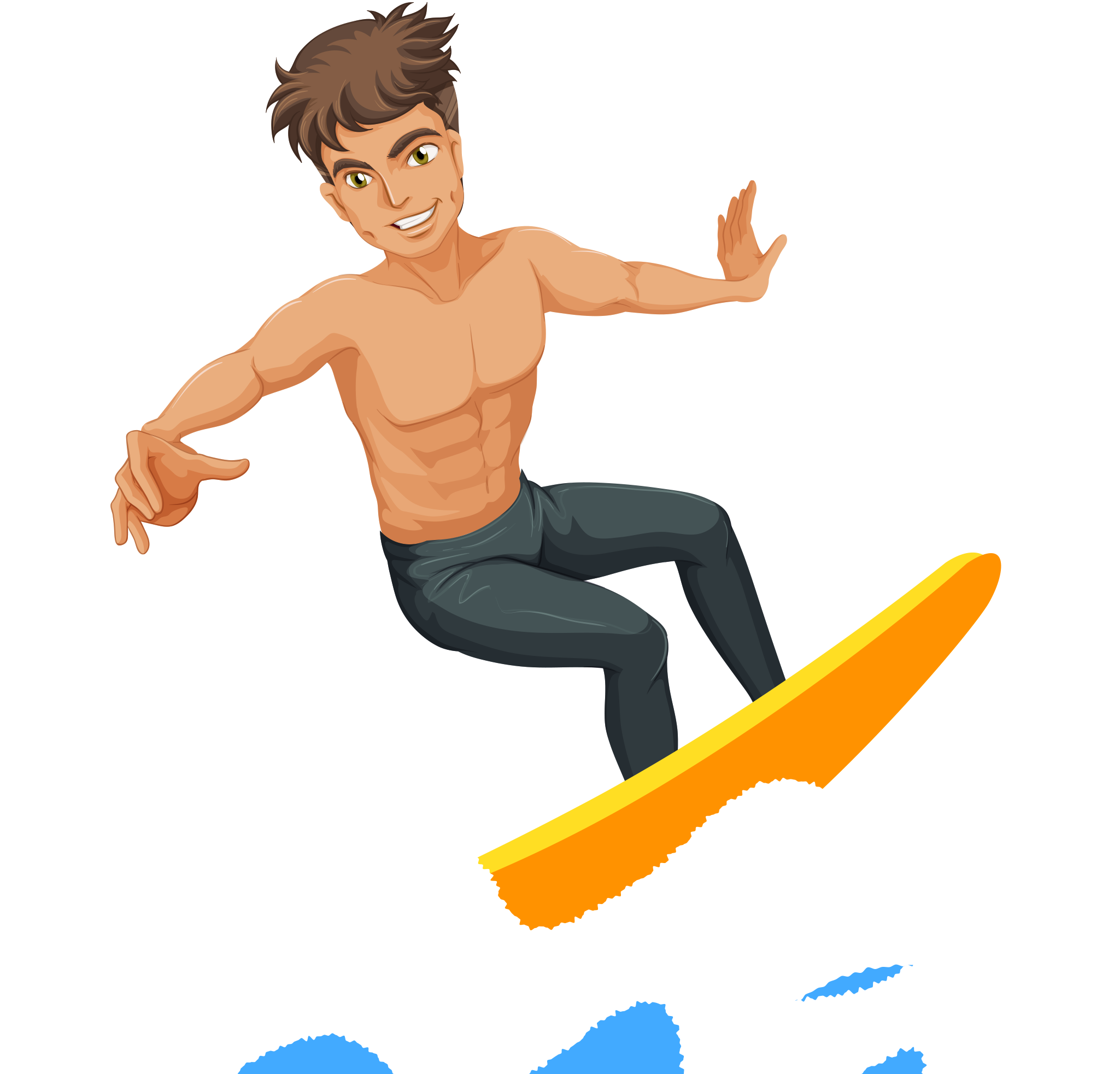 Download - Surfing (2048x2048), Png Download