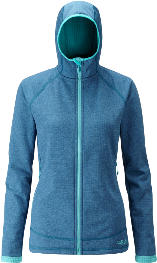 Women's Nucleus Hooded Jacket - Rab Womens Nucleus Hooded Jacket (1024x1024), Png Download