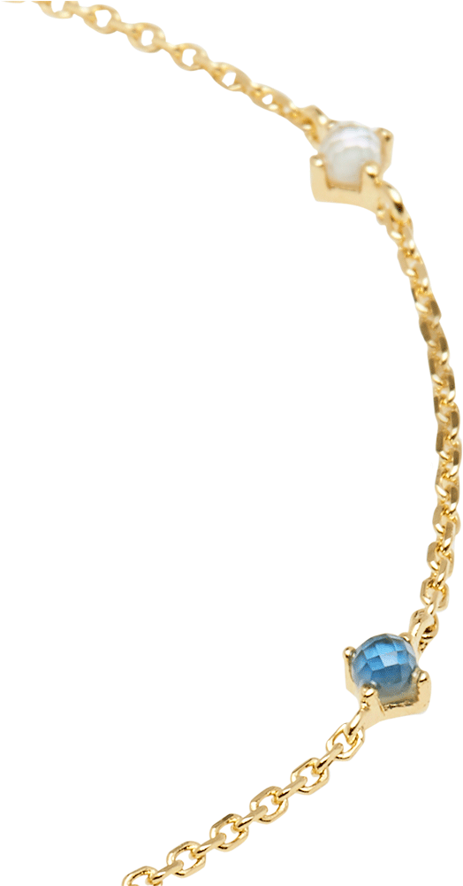 Navy Gold Bracelet Navy Gold Bracelet Navy Gold Bracelet - Chain (1000x1000), Png Download